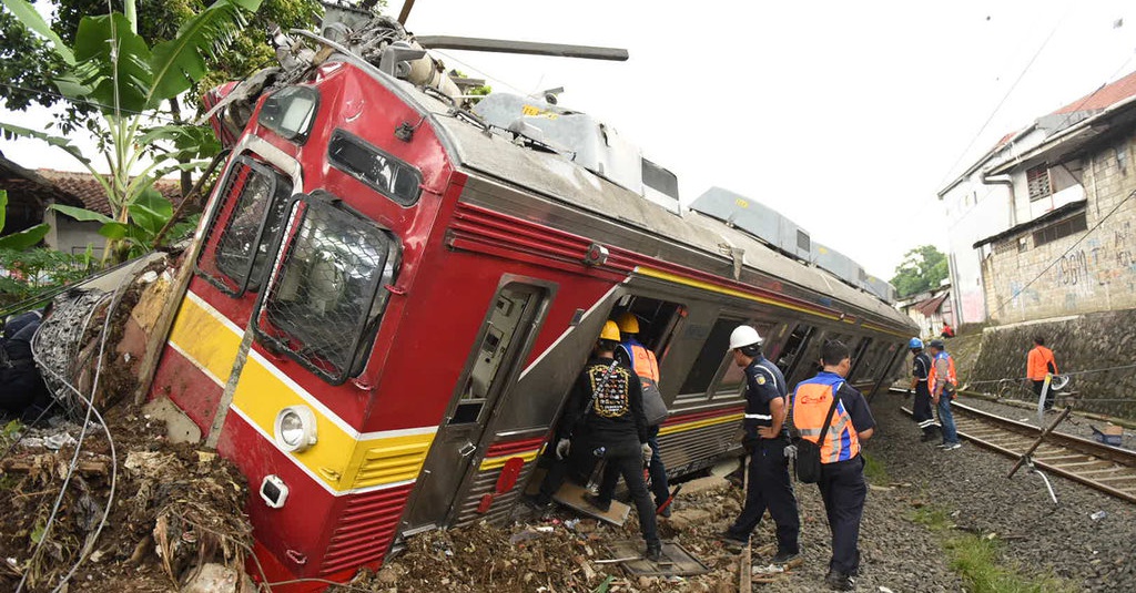KRL Anjlok di Bogor, Perjalanan Jakarta-Bogor Hanya Sampai Depok