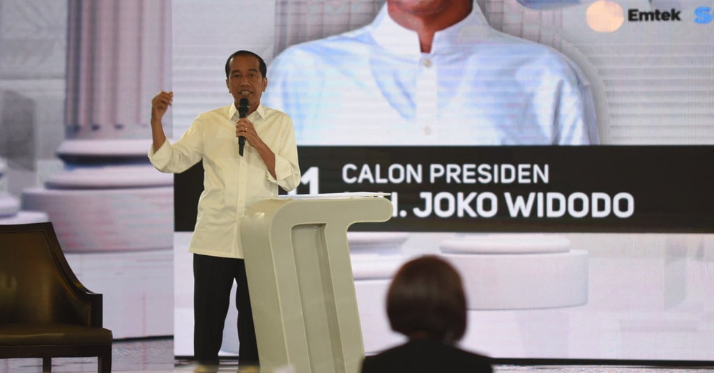 Debat Capres Ke-4, Jokowi: Masalah Tuduh-Menuduh Saya Juga 