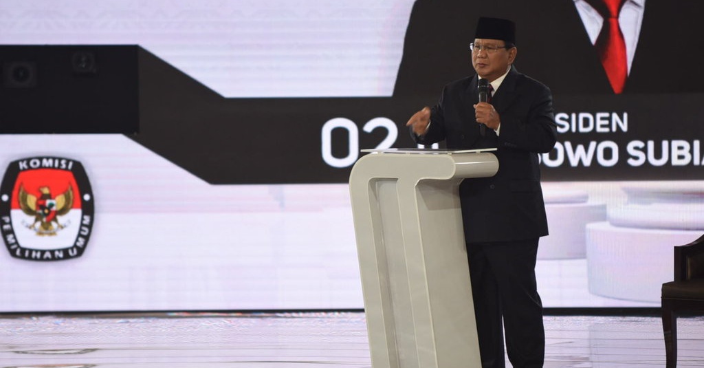 Prabowo Marah Saat Debat, Siapa yang Dimarahi dan Apa Dampaknya? - tirto.id