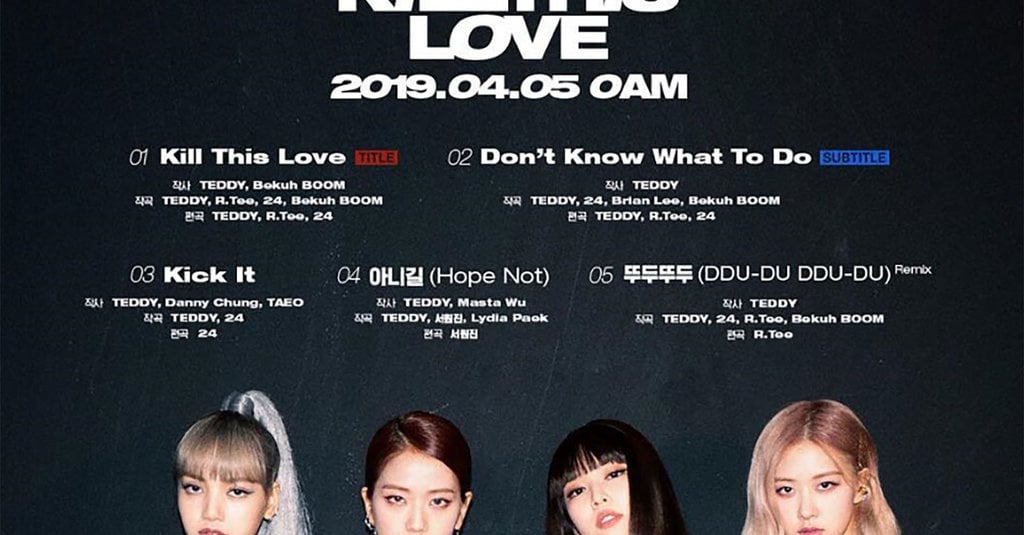 BLACKPINK Rilis Cover Mini Album Kill This Love dengan 2 