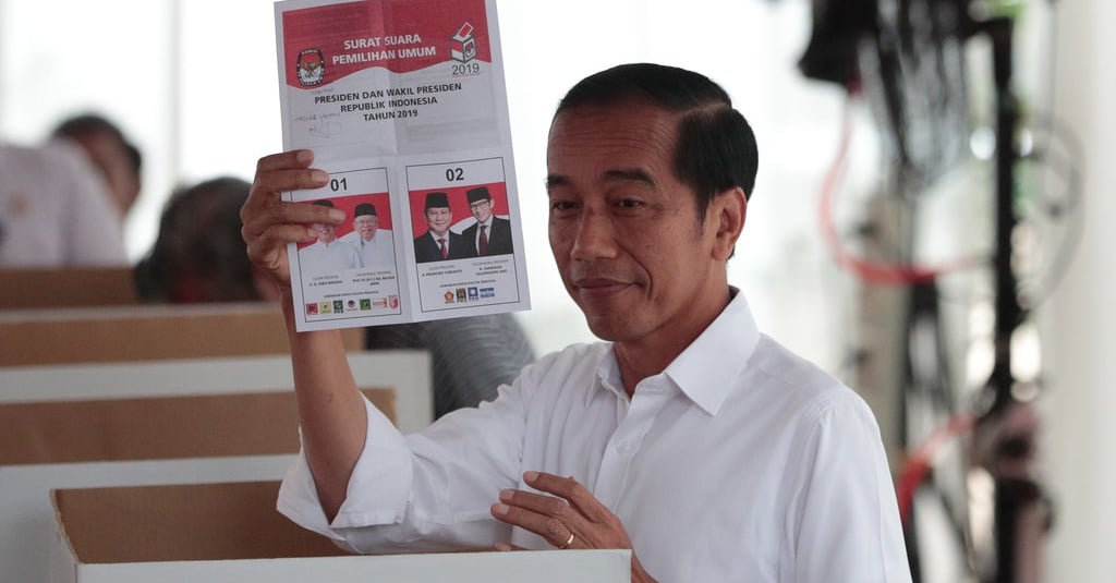 Quick Count Pilpres 2019 KedaiKOPI: Jokowi 51,92 % per 16.08 WIB  Tirto.ID