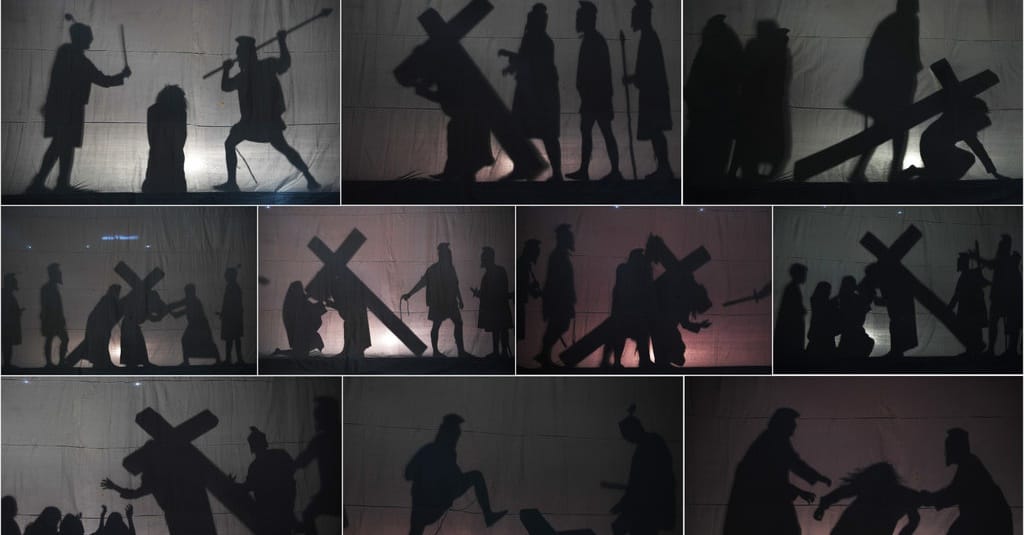 Visualisasi Jalan Salib Menyambut Paskah di Indonesia 