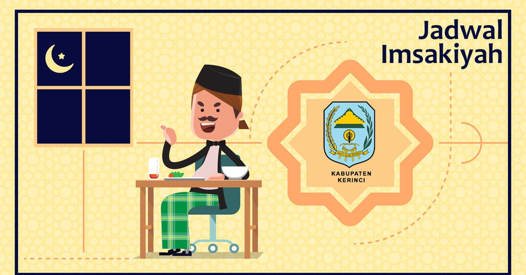 Jadwal Buka dan Imsak Kota Makassar & Kab. Kerinci, Senin 