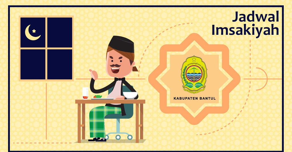 Jadwal Buka dan Imsak Kota Semarang & Kab. Bantul, Senin 