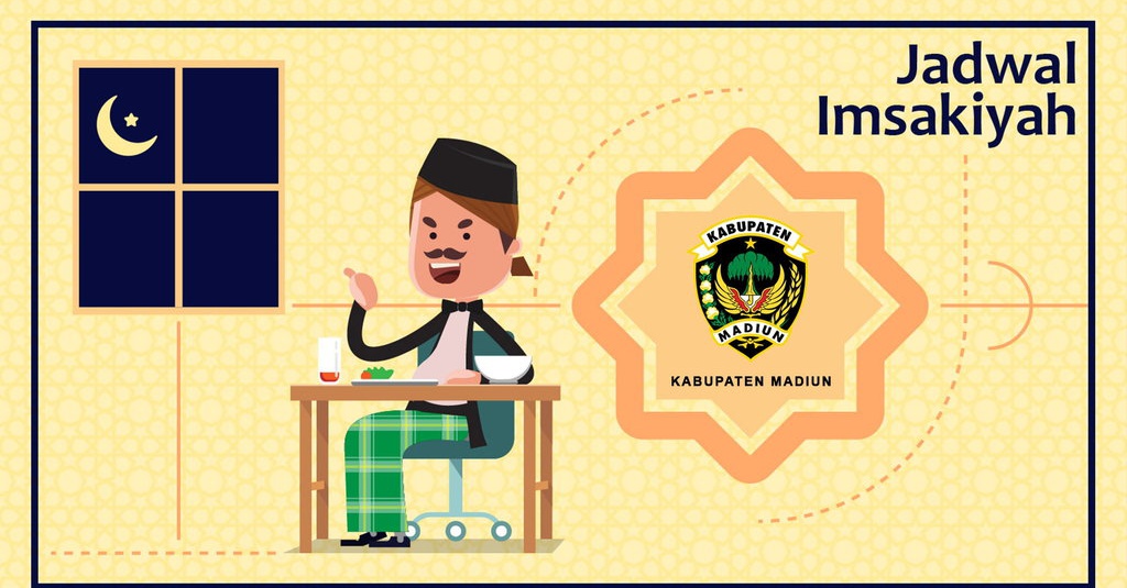 Jadwal Buka dan Imsak Kota Palembang & Kab. Madiun, Senin 