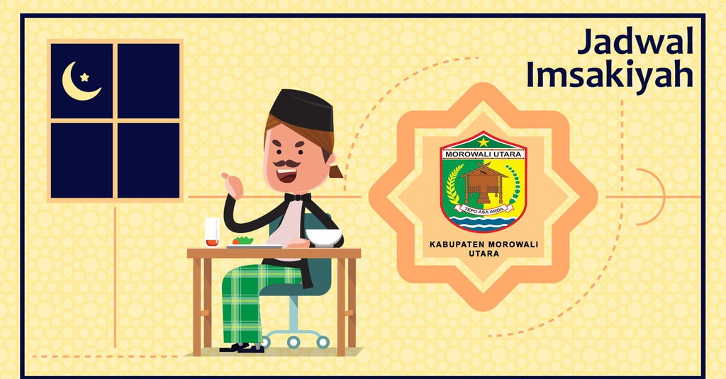 Jadwal Imsakiyah Kab. Morowali Utara Hari ke-1 Senin, 6 