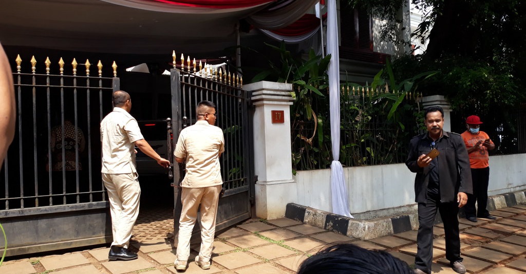 Purnawirawan Jenderal TNI/Polri Rapat di Rumah Prabowo 
