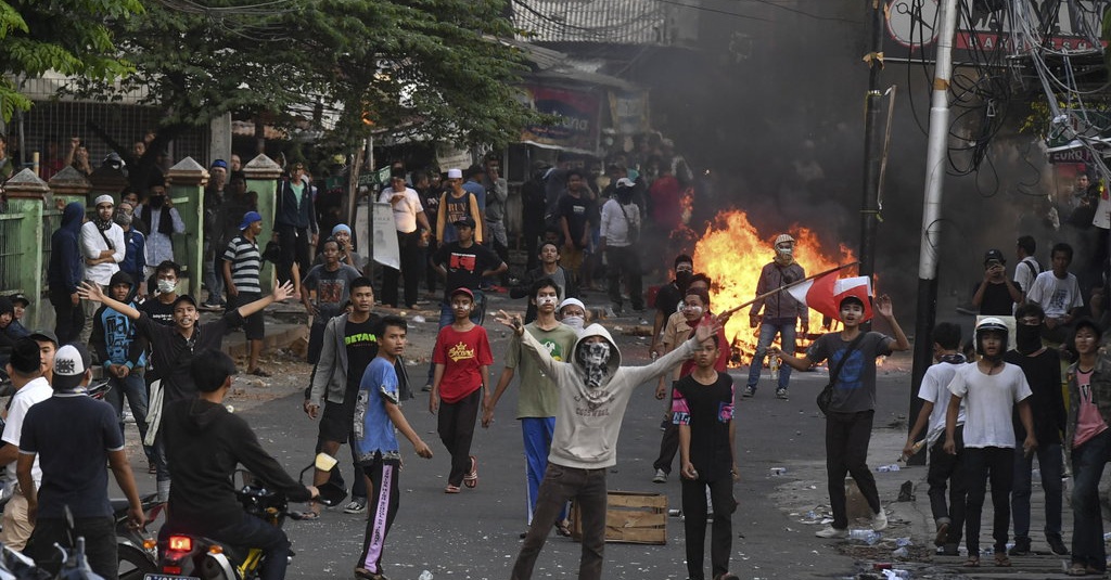 Polisi Tangkap 257 Tersangka Kericuhan 21-22 Mei