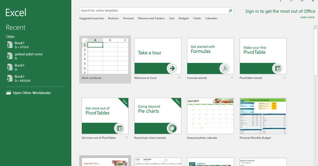 pengertian aplikasi pengolah angka microsoft excel