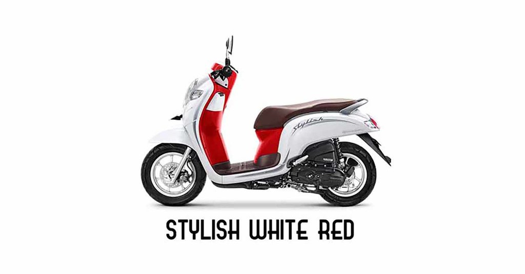 Harga dan Spesifikasi Honda Scoopy  Merah Putih  yang Baru 