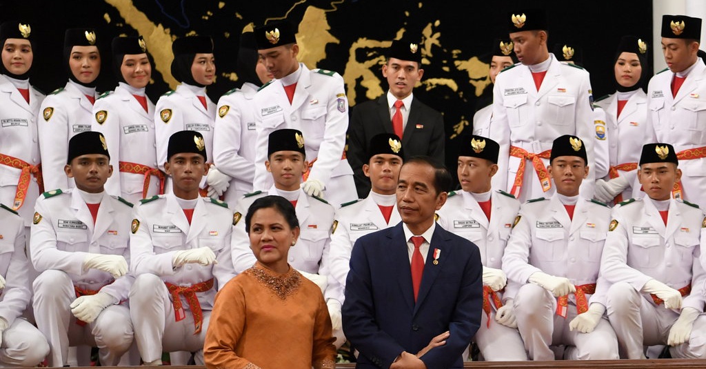 Alasan Jokowi Jadikan Anggota Paskibra Sebagai Duta Pancasila