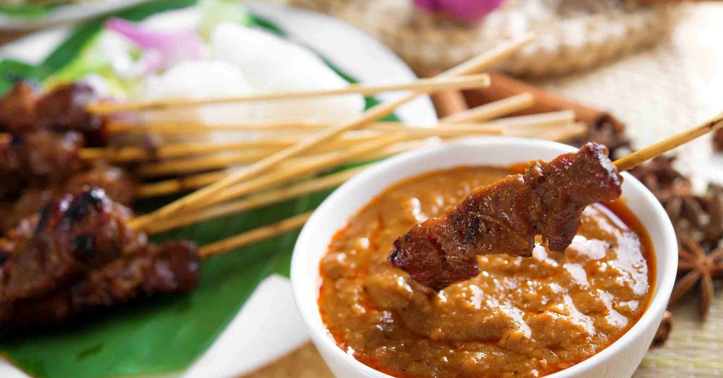 Resep Sate Goreng Kambing/Sapi Bumbu Kacang Menu Idul Adha