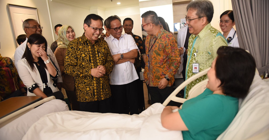 Direksi BPJSTK Terjun Langsung Kunjungi Korban Kecelakaan 