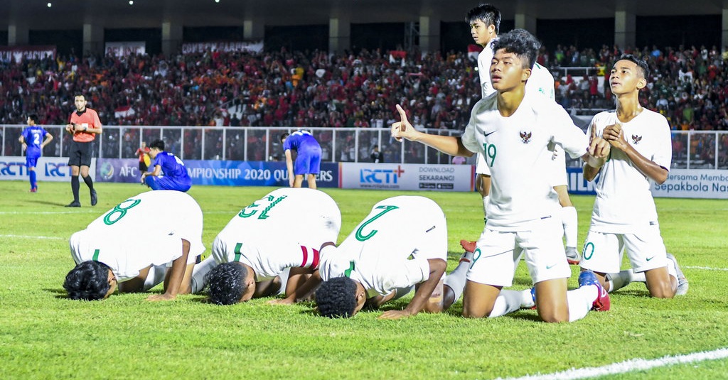 Live Streaming Mola TV Timnas U16 Indonesia vs Brunei 20 September