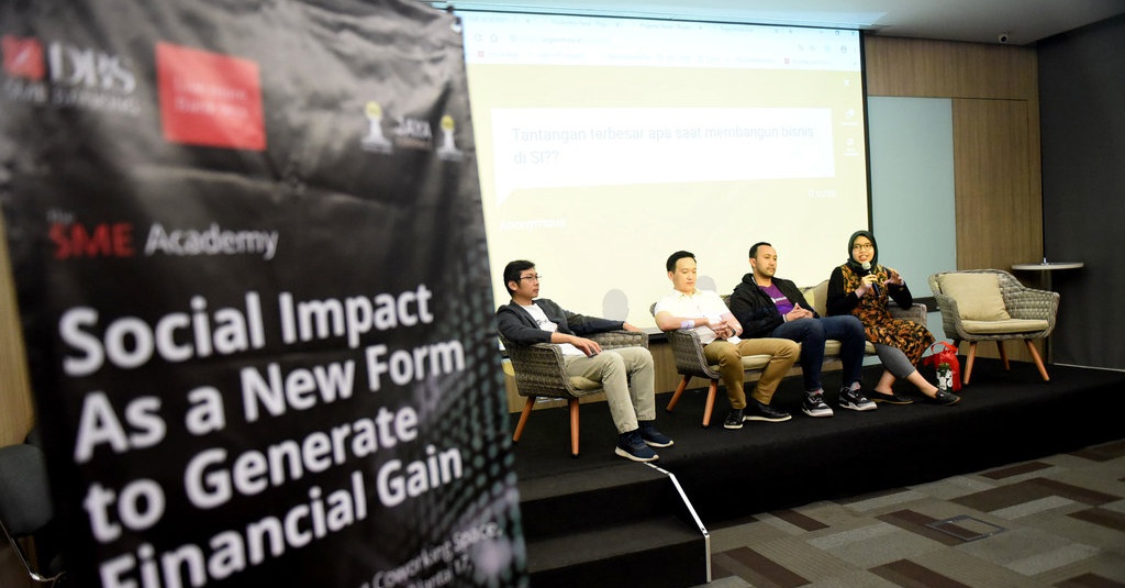 Melatih Kewirausaha Sosial Di DBS SME Academy