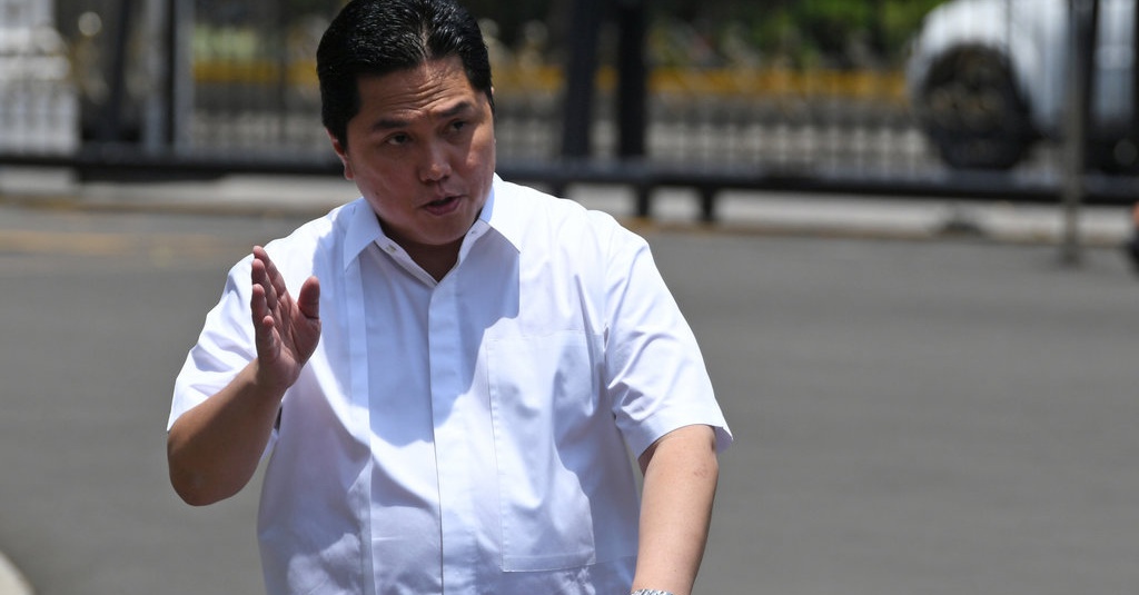 Menteri BUMN Erick Thohir Ingin Caplok Perusahaan Asing