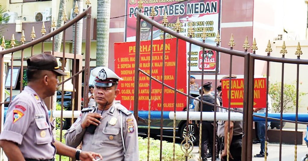 SKCK CPNS Tak Dilayani Polrestabes Medan Usai Bom Bunuh Diri