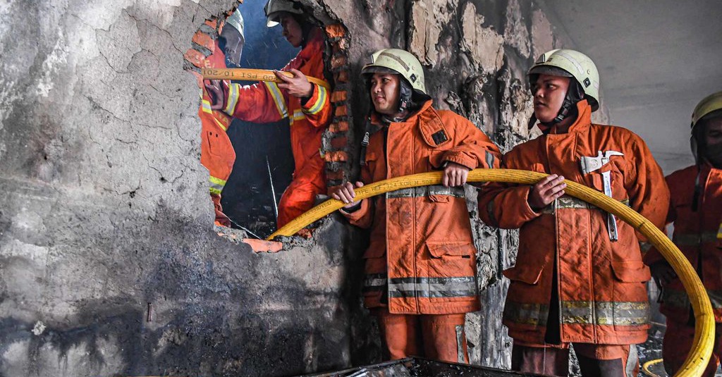 Tidak Ada Korban Jiwa, Dua Ruko Ludes Terbakar Saat Natal di Bekasi