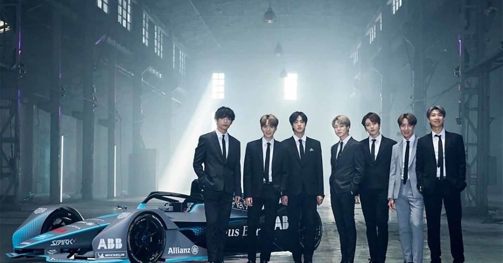 BTS Terpilih Jadi Brand Ambassador Kejuaraan Balap Formula E 2020