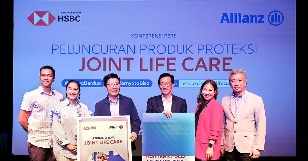 Allianz Gandeng HSBC Luncurkan Produk Joint Life Care Bagi Milenial