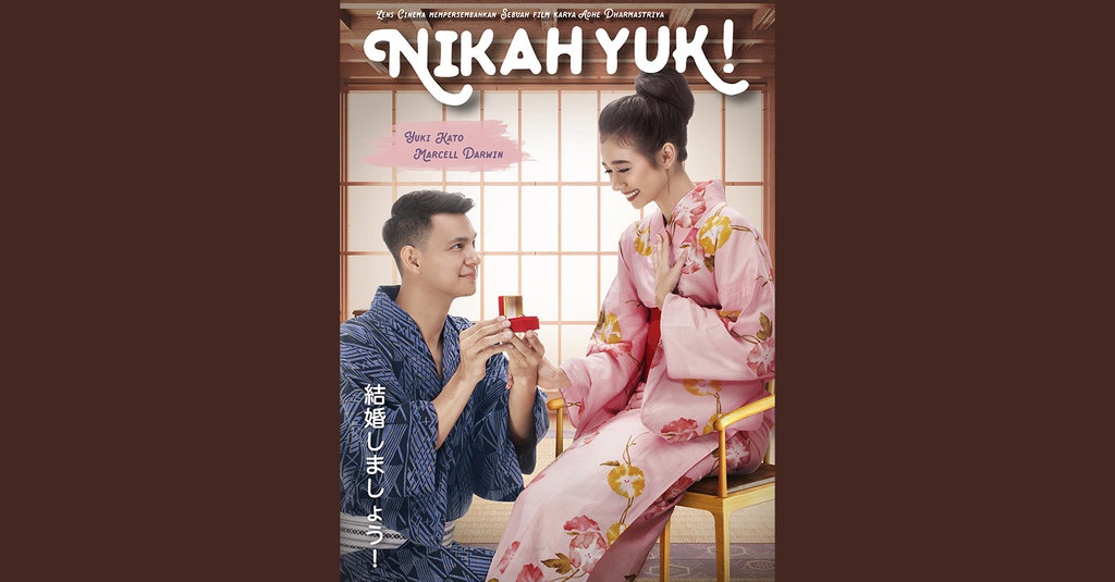 Nikah Yuk Film Yuki Kato And Marcell Darwin Rilis Bioskop Hari Ini 