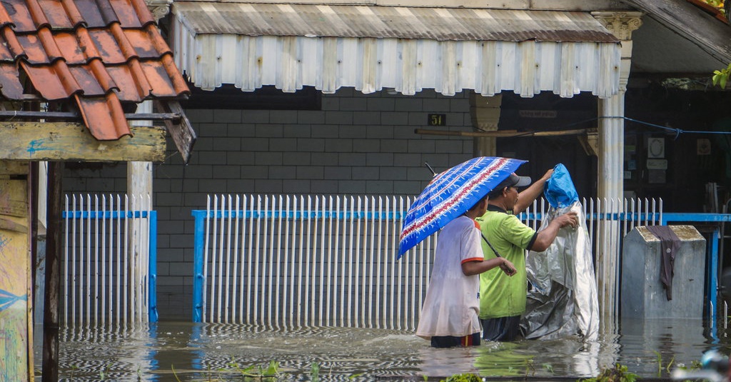Banjir Hari Ini Landa Pekalongan, Semarang & Kudus Usai Hujan Lebat