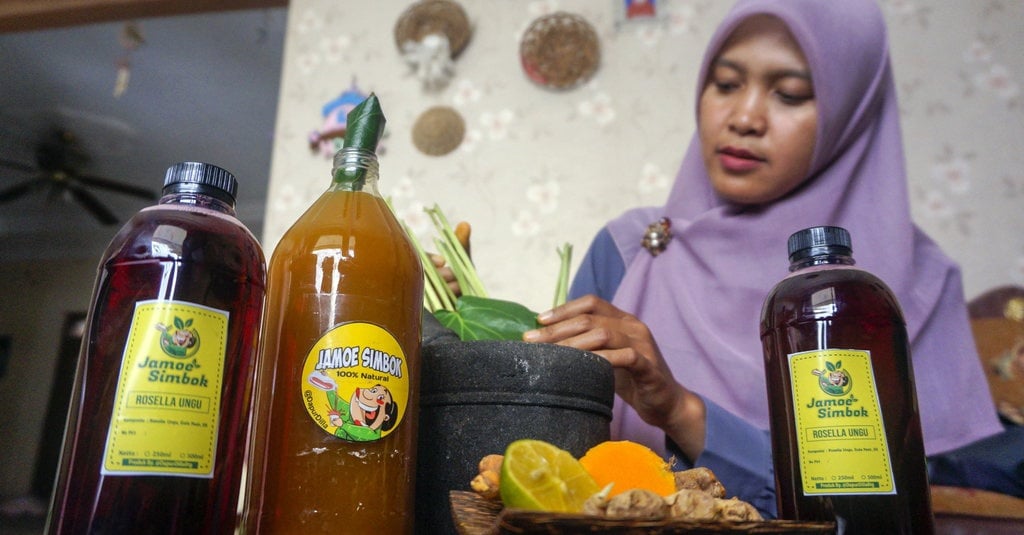 Jokowi Buat Peta Jalan Genjot Produksi Jamu di Indonesia