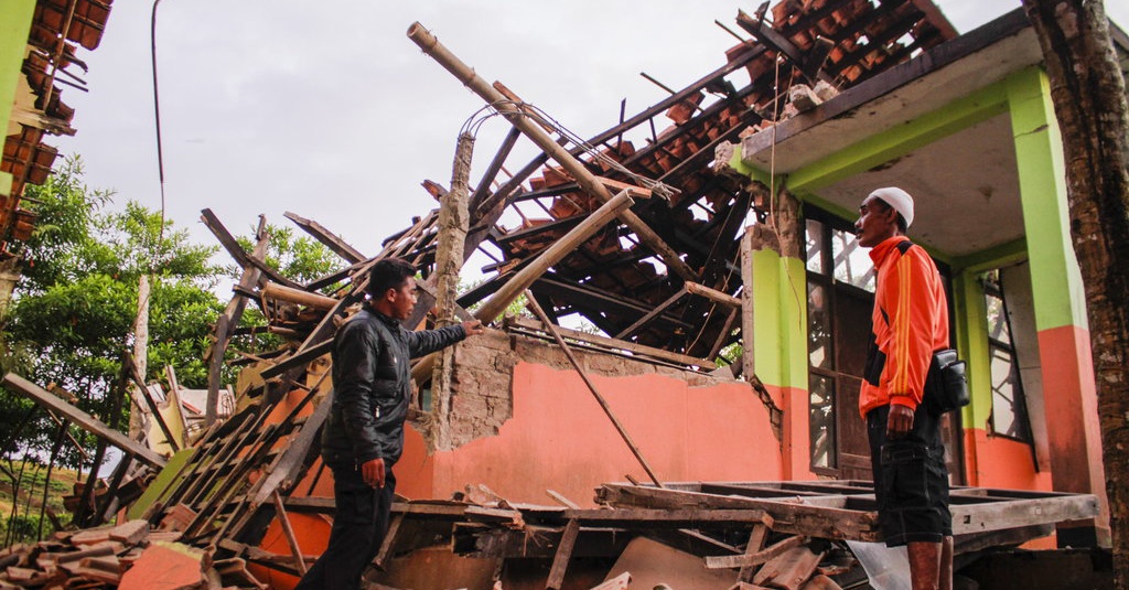 Penyebab Gempa Penyebab Gempa Sukabumi Maret 2020 Dampak Kerusakan di 