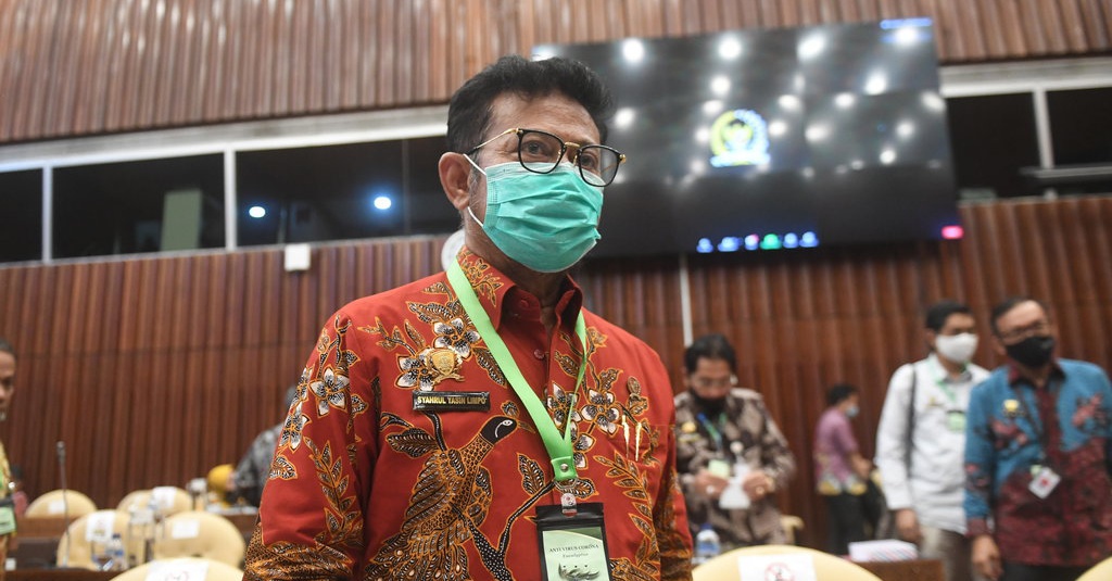 Mentan SYL Kena Prostat Jadi Tak Bisa Pulang 1 Oktober