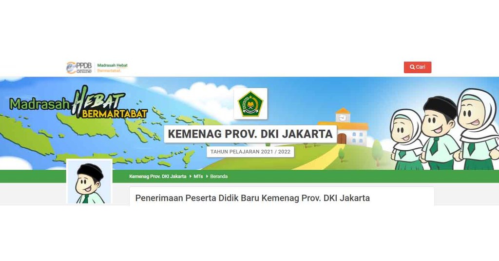 PPDB MA Jakarta 2021: Link dan Jadwal Pendaftaran Afirmasi ...