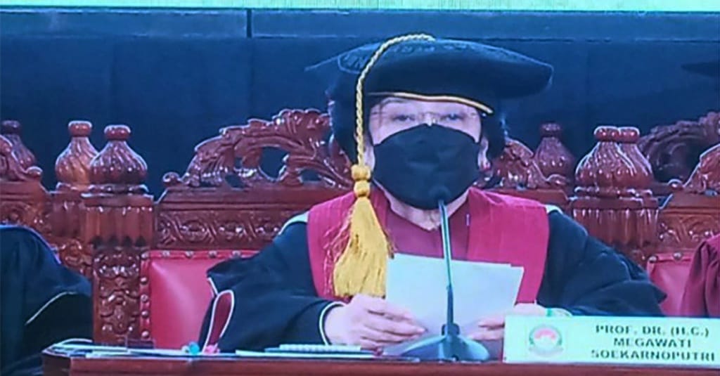 Pidato Pengukuhan Profesor Megawati Bahas Kepemimpinan Strategik Tirto Id