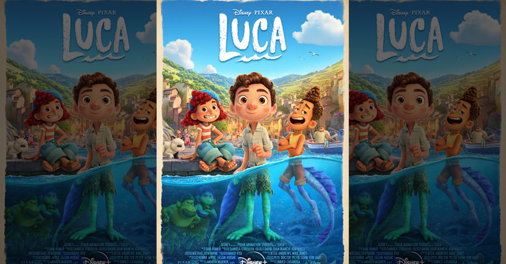 Review Film Animasi Luca Tayang di Disney+ Hotstar