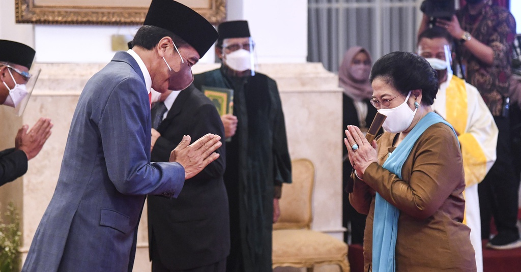Jokowi Jawab Isu Lobi Politik Megawati di Pertemuan Batutulis