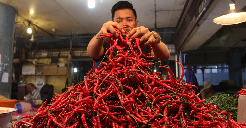 Curhat Pedagang Sayur di Jakarta, Harga Cabai Kini Rp90.000/Kg