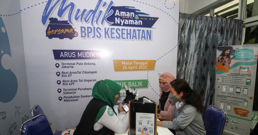 BPJS Kesehatan Sediakan Pijat dan Ambulans di Posko Mudik 2023