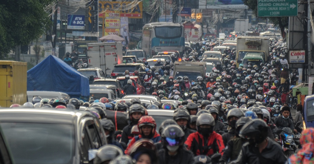 Polisi Imbau Pengendara Motor Manfaatkan Layanan Posko Mudik