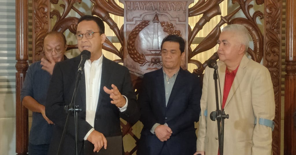 Jelang Pemilu 2024, Anies Konsentrasi Selesaikan Masalah Jakarta