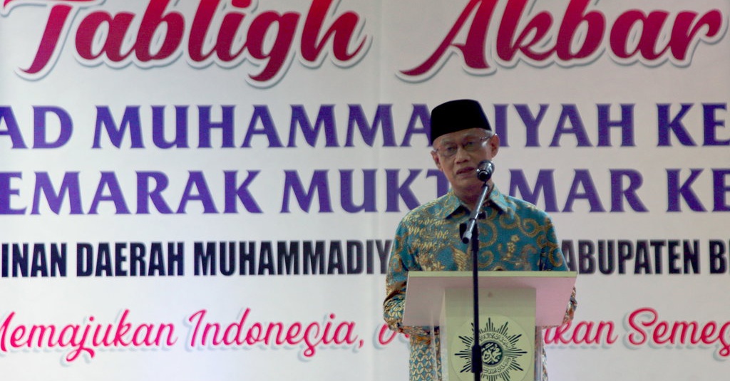 Haedar Nashir Terpilih Kembali Jadi Ketum PP Muhammadiyah