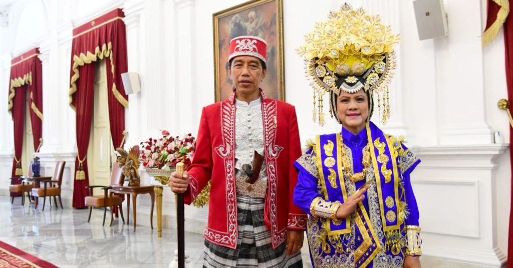 Daftar Baju Adat Jokowi Dari Tahun Ke Tahun Untuk Upacara HUT RI