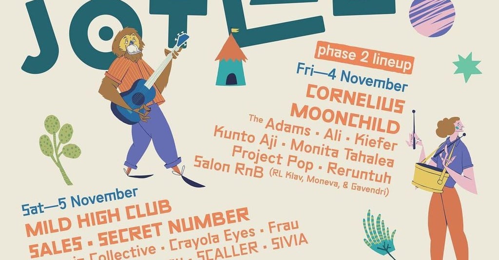 Line Up Joyland Festival 4-6 November 2022 Di GBK Field Jakarta