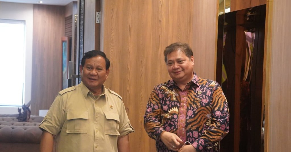 Golkar Mantap Gabung Gerindra-PKB Asal Airlangga Cawapresnya