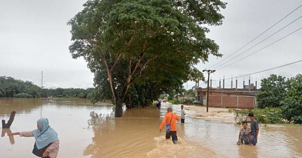 Banjir Masih Rendam Aceh Timur, 18.721 Jiwa Terdampak