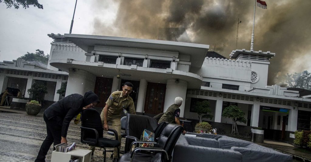 Kebakaran Bappelitbang Bandung, Polisi Tangkap Pekerja Proyek