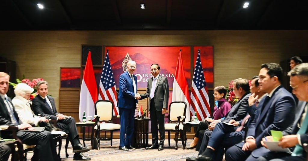 Bertemu Joe Biden, Jokowi Singgung Komitmen IPEF