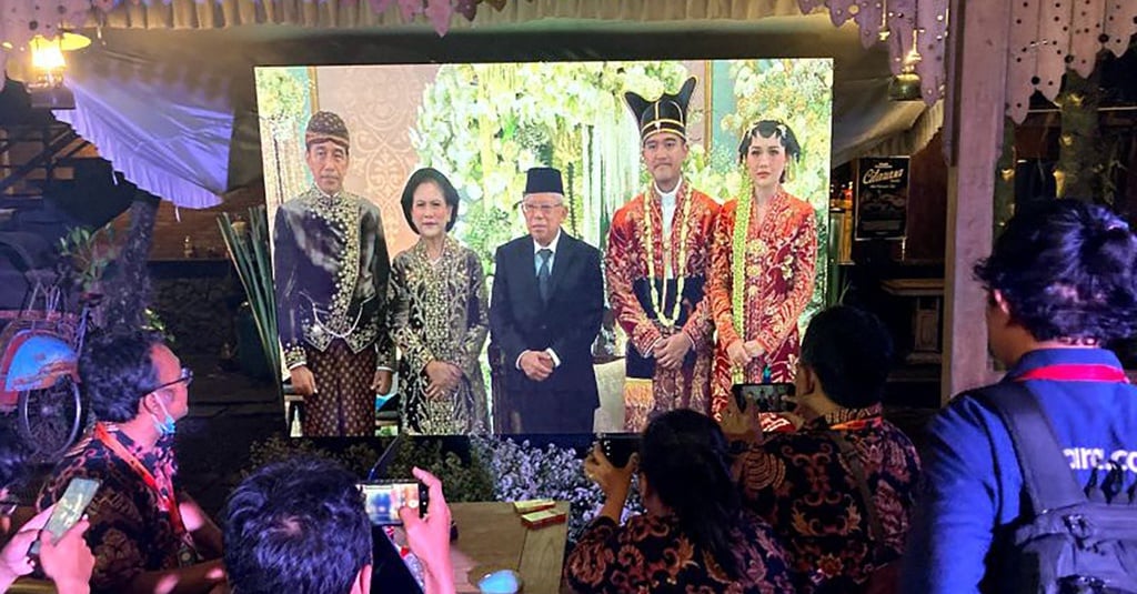 SBY, JK, Megawati, Boediono Hadir di Malam Resepsi Kaesang-Erina