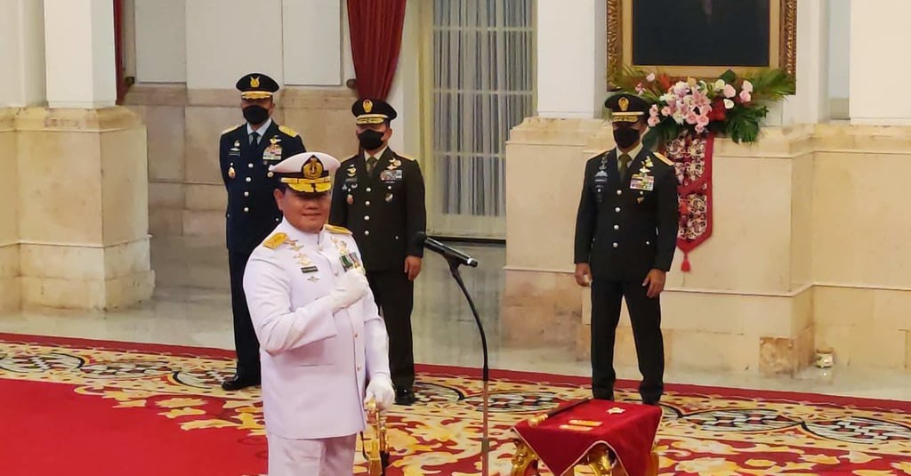 Jokowi Resmi Lantik Yudo Margono sebagai Panglima TNI