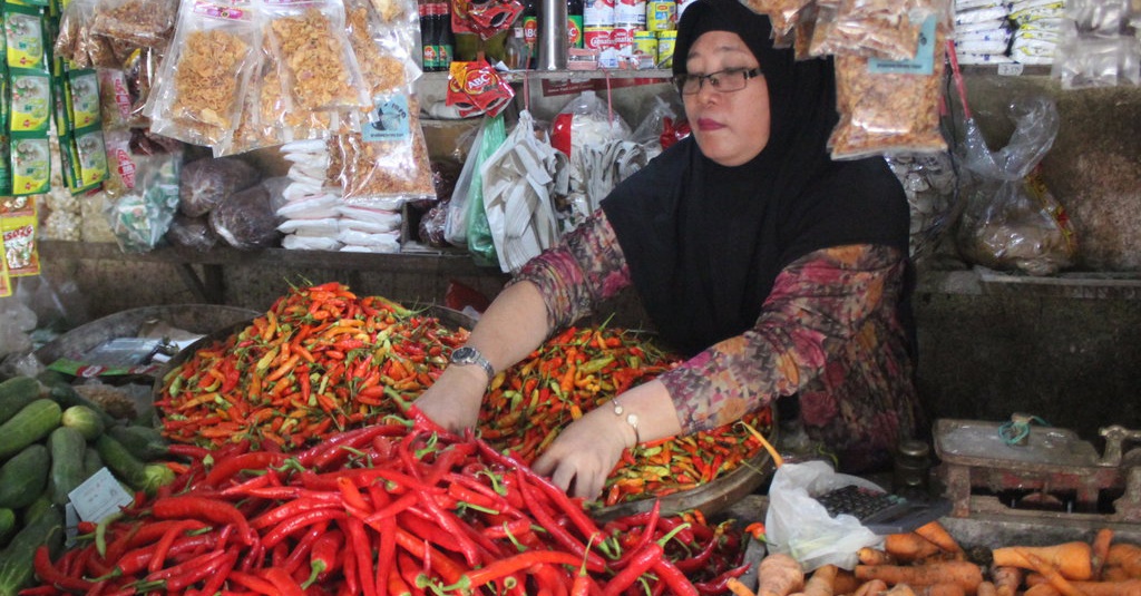 Update Harga Pangan Hari Ini: Beras, Gula, Cabai Masih Mahal