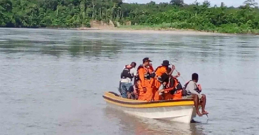 Tim SAR Cari 8 Korban Kecelakaan Perahu di Sungai Mamberamo