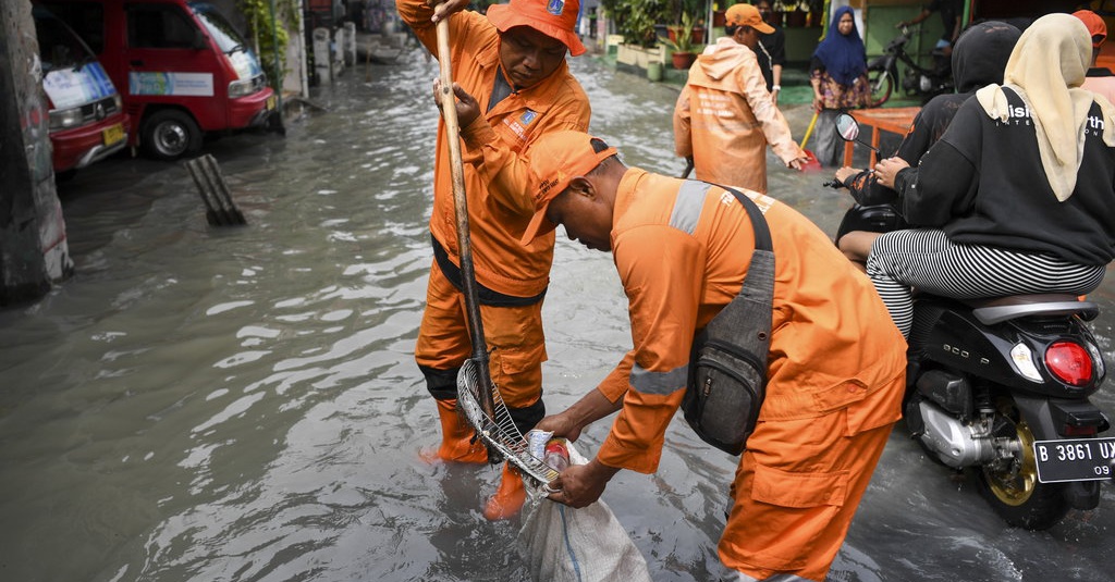 Hari H Pemilu, 7 RT & 21 Ruas Jalan di Jakarta Kebanjiran