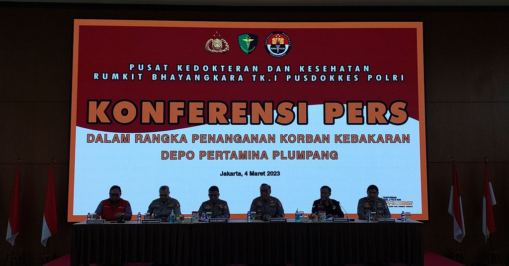 Polri Identifikasi Jenazah Korban Kebakaran Depo Plumpang